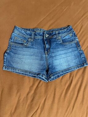 Girl’s Blue Denim Shorts - Casual Summer Short